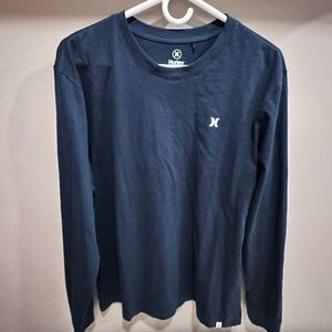 Hurley Men's Deep Blue Long Sleeve Tee